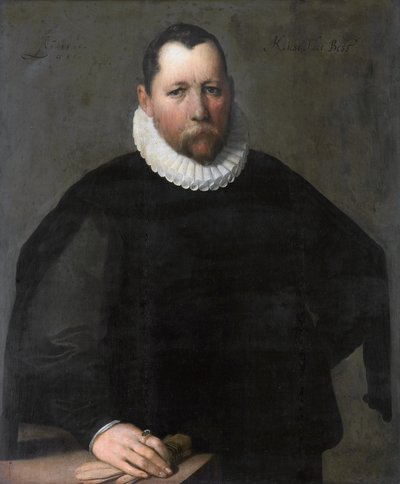 Portrait de Pieter Jansz. Kies (1536-1597) - Cornelis van Haarlem